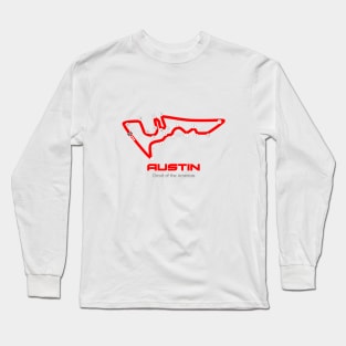 Austin Track Graphic Long Sleeve T-Shirt